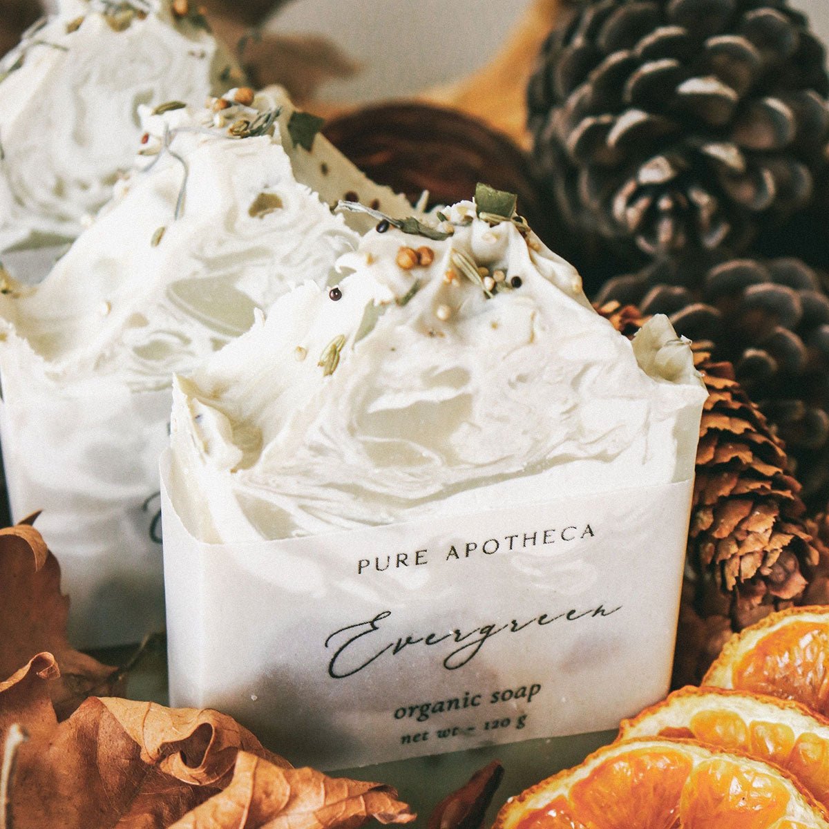 Evergreen Soap Bar - Pure Apotheca