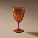 Flemington Acrylic Wine Glass Amber - Pure Apotheca