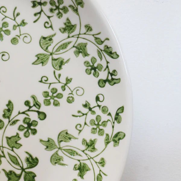 Florentine Verde Plate - Pure Apotheca