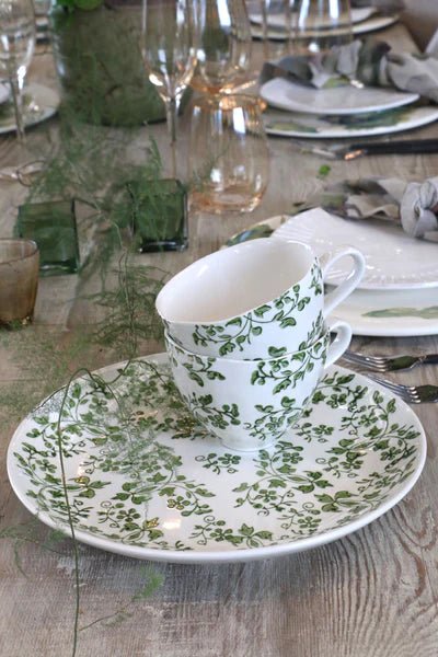 Florentine Verde Plate - Pure Apotheca