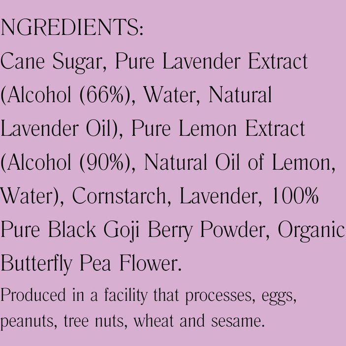 Flouwer Co. French Lavender Finishing Sugar - Pure Apotheca
