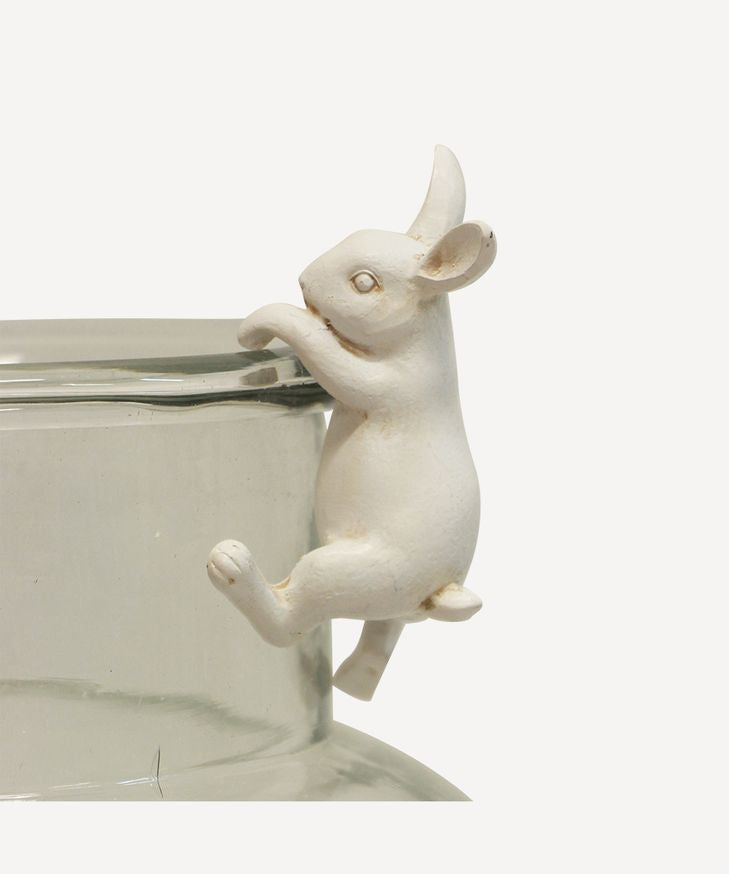 Hanging Bunny Decor White - Pure Apotheca