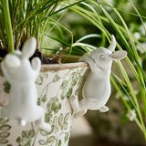 Hanging Bunny Decor White - Pure Apotheca