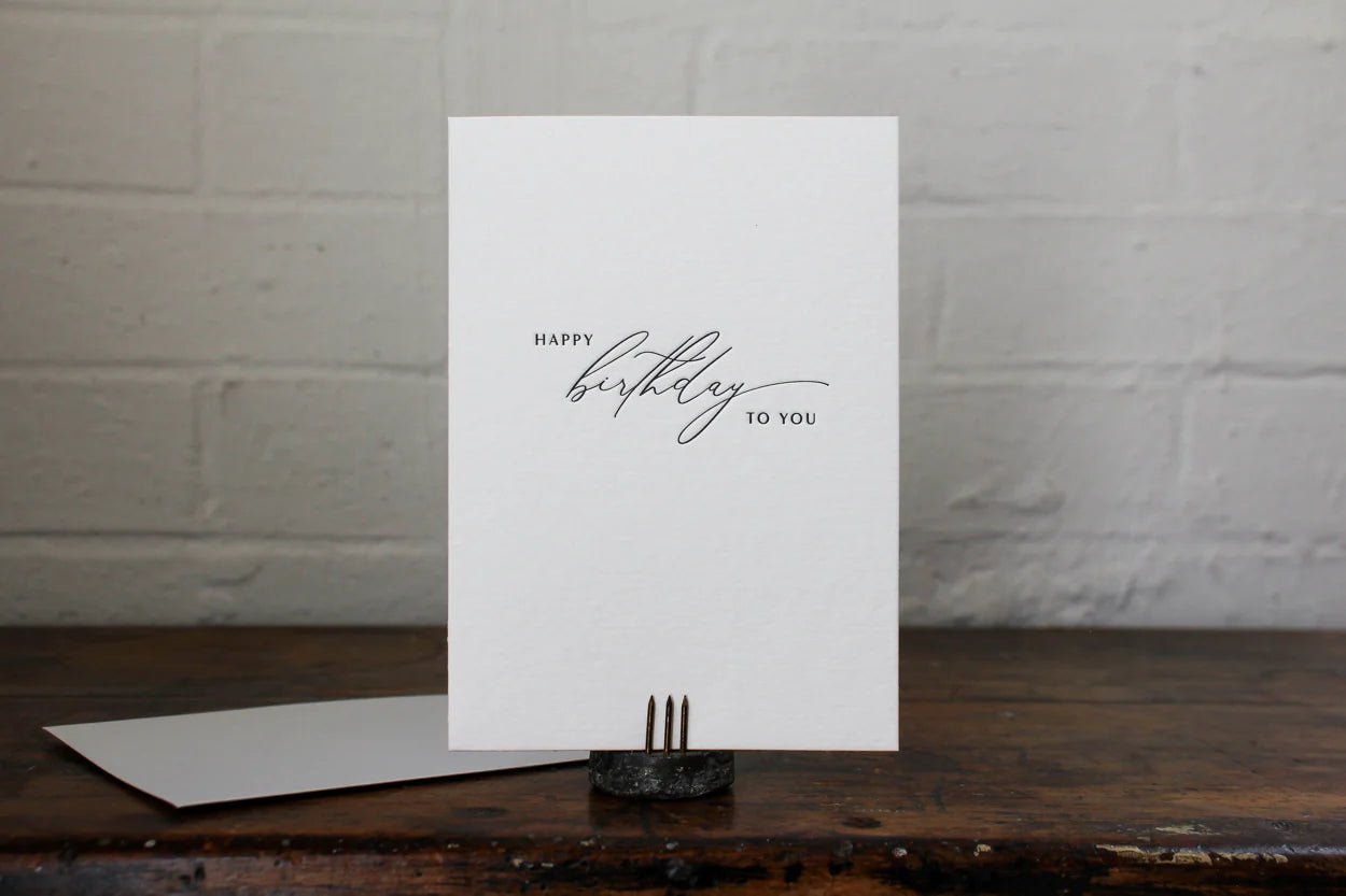 Happy Birthday to You Card - Pure Apotheca