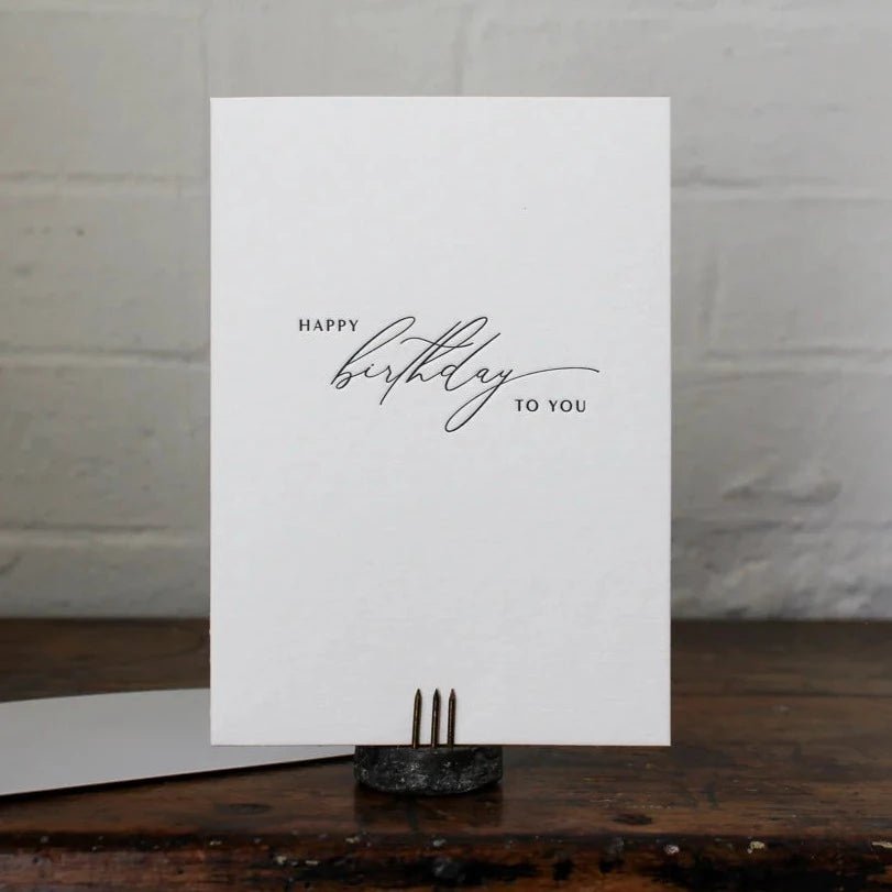 Happy Birthday to You Card - Pure Apotheca
