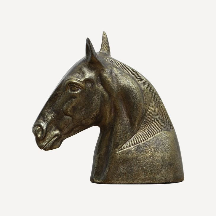 Horse Head Antique Gold - Pure Apotheca