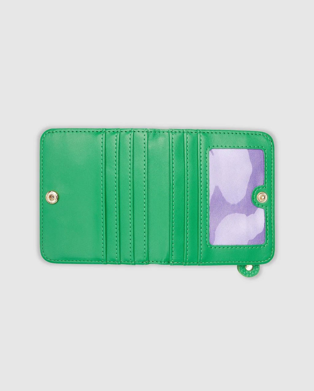 Lilly Apple Green Wallet - Pure Apotheca