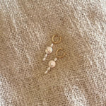 Lottie 14K Gold Freshwater Pearl Earrings - Pure Apotheca