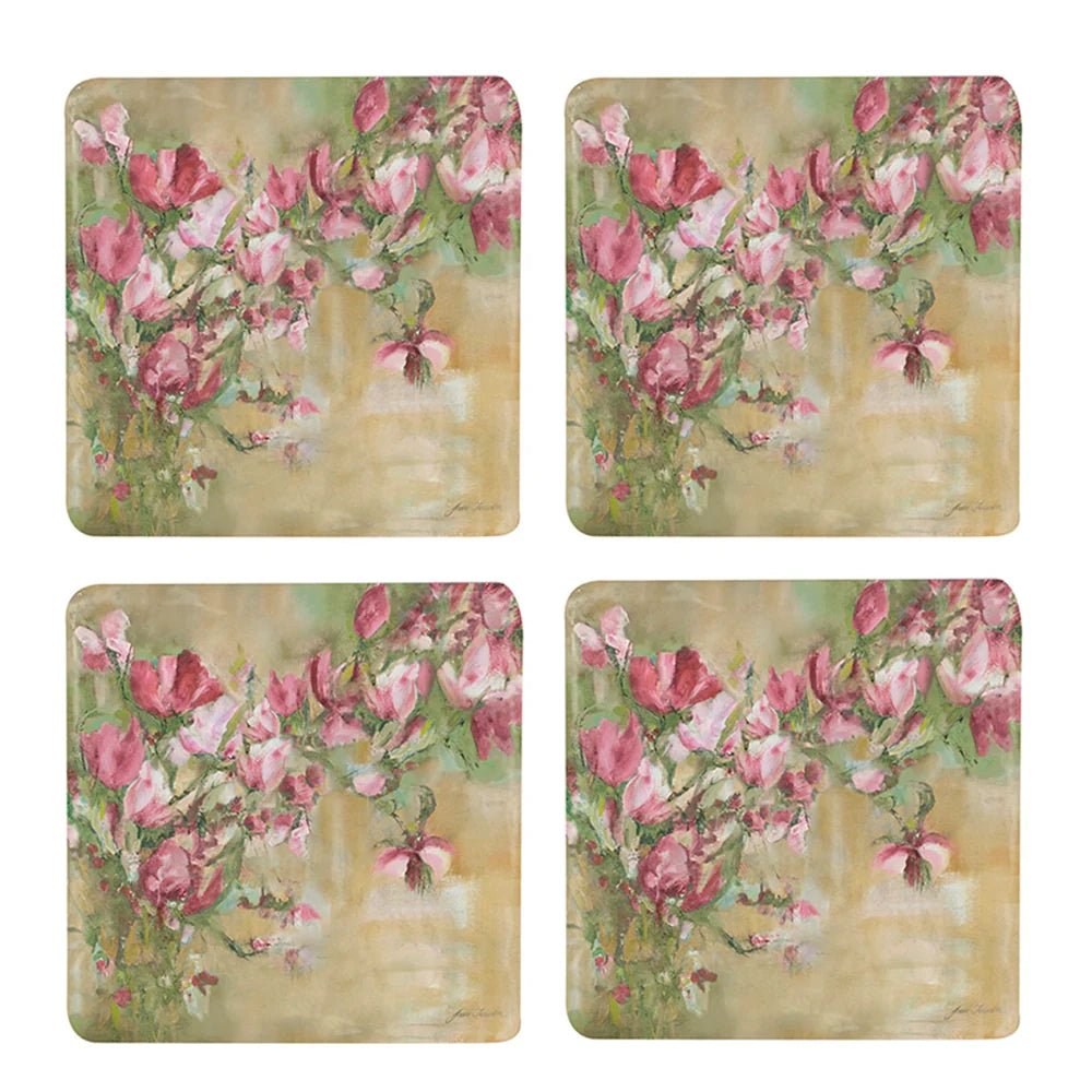 Magnolia Limone Coaster Set of 4 - Pure Apotheca