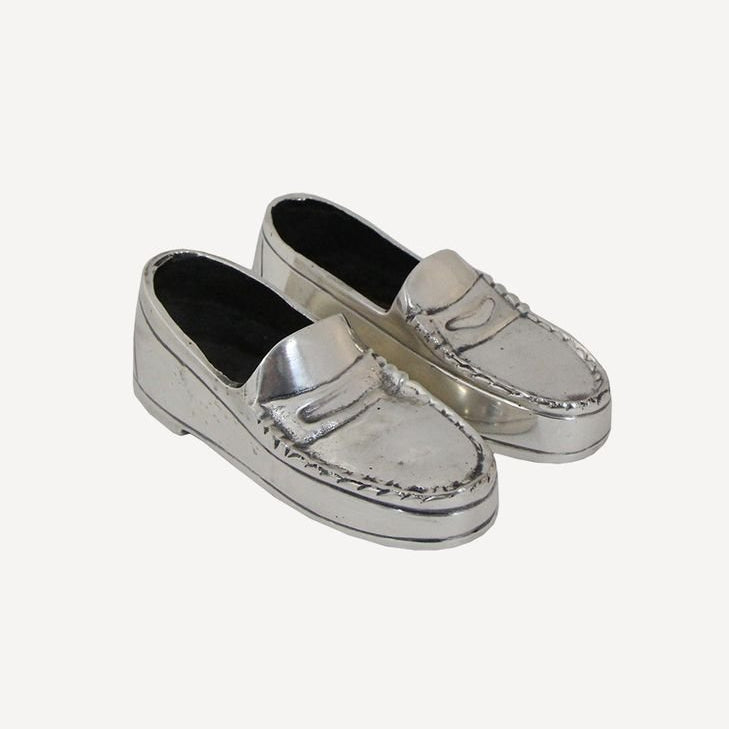 Pair of Silver Dress Shoes - Pure Apotheca