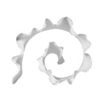 Plex White Ceramic Wave Sculpture - Pure Apotheca