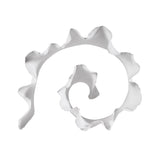 Plex White Ceramic Wave Sculpture - Pure Apotheca