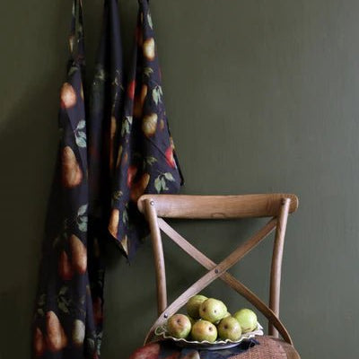 Raphael Multi Pears Linen Tea Towel - Pure Apotheca