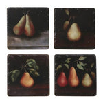 Raphael Pears Coasters Set/4 - Pure Apotheca
