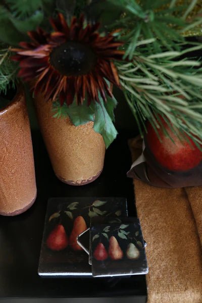 Raphael Pears Coasters Set/4 - Pure Apotheca