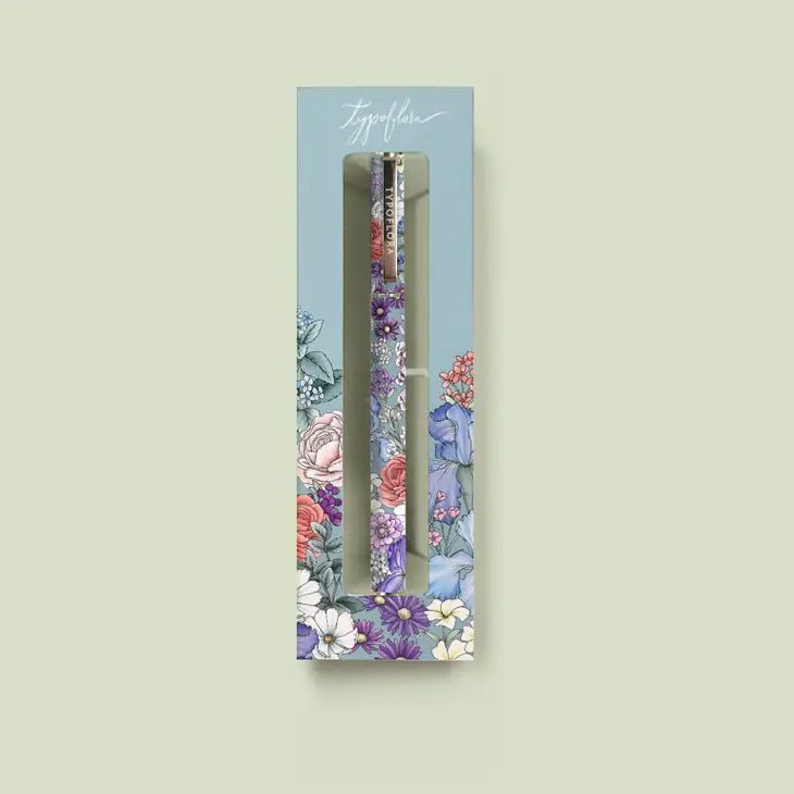 Rollerball Pen - Blooms in Blue - Pure Apotheca