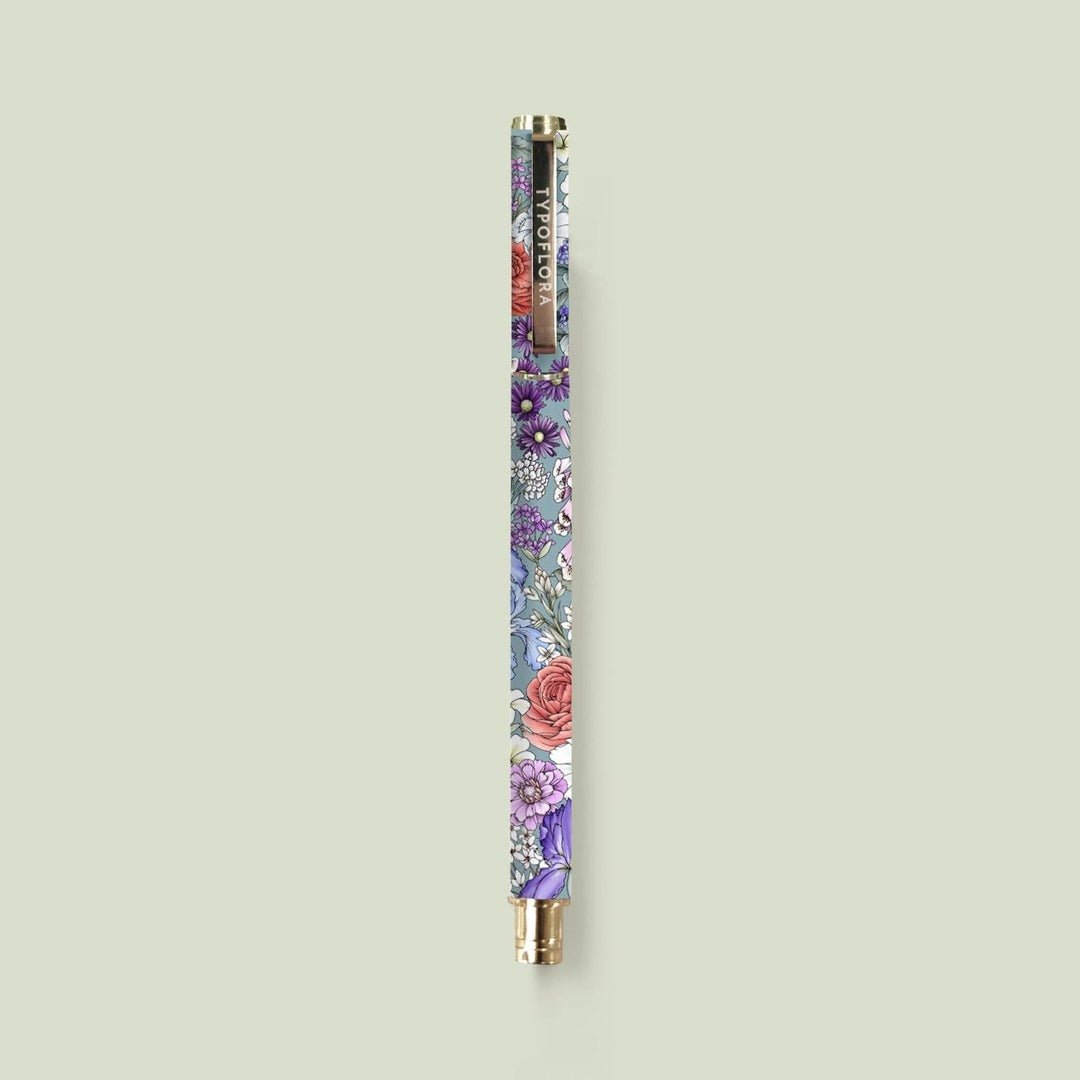 Rollerball Pen - Blooms in Blue - Pure Apotheca
