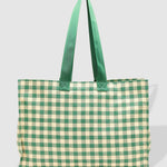 Simpson Green Cream Beach Bag - Pure Apotheca