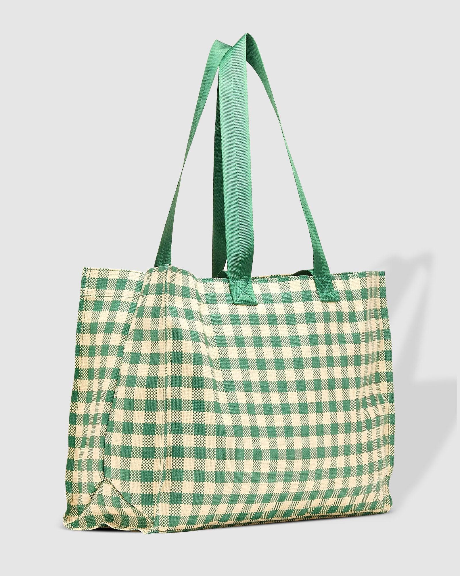 Simpson Green Cream Beach Bag - Pure Apotheca