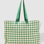 Simpson Green Cream Beach Bag - Pure Apotheca