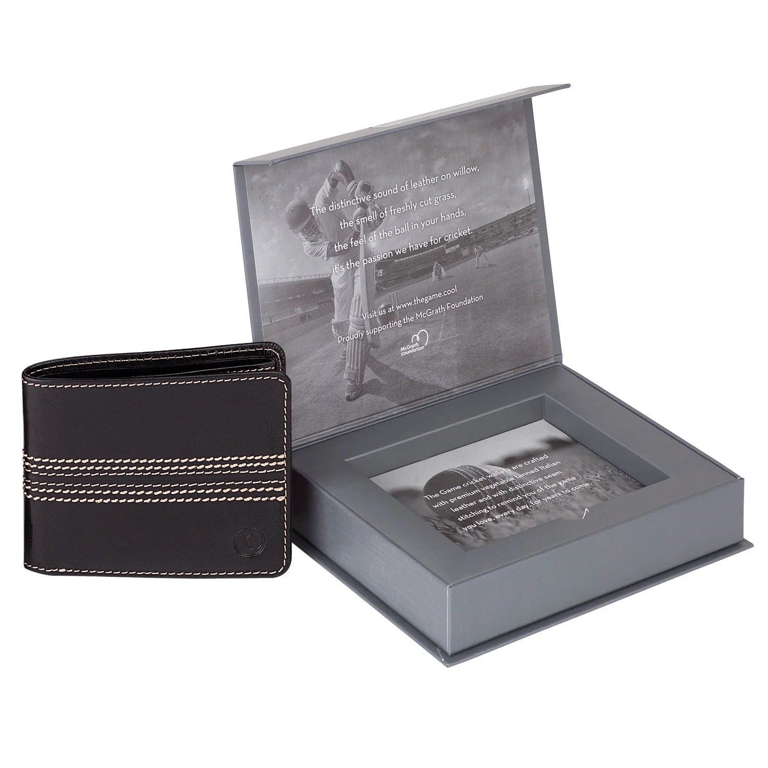 The Opener Black Wallet - Pure Apotheca