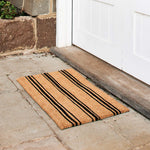 Ticking Black Stripe Doormat - Pure Apotheca