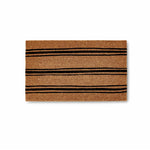 Ticking Black Stripe Doormat - Pure Apotheca