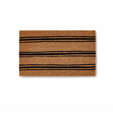 Ticking Black Stripe Doormat - Pure Apotheca