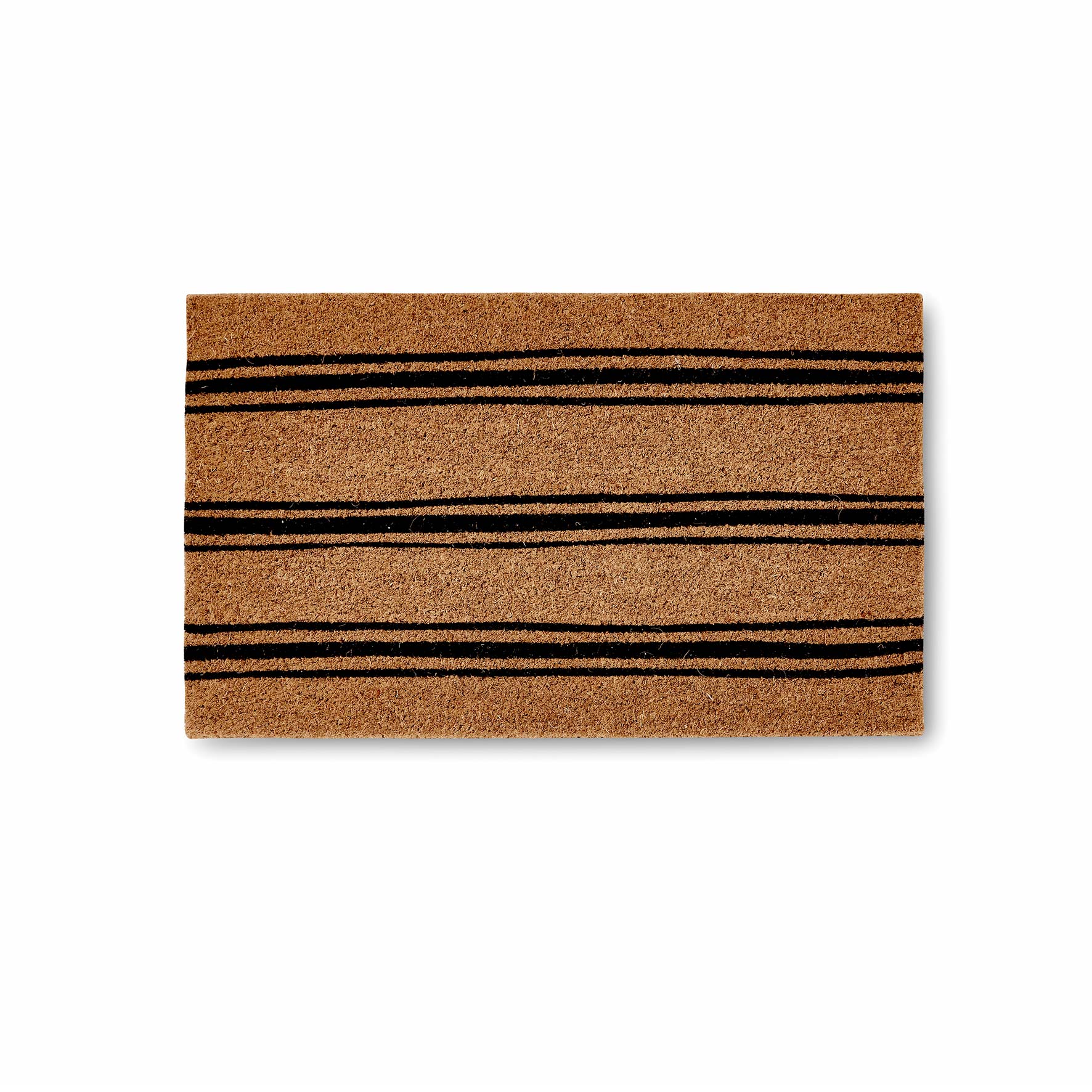 Ticking Black Stripe Doormat - Pure Apotheca