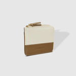 Tilly Cardholder Taupe/Vanilla - Pure Apotheca