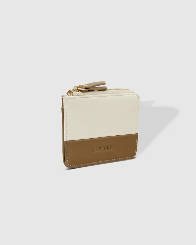 Tilly Cardholder Taupe/Vanilla - Pure Apotheca