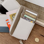 Tilly Cardholder Taupe/Vanilla - Pure Apotheca