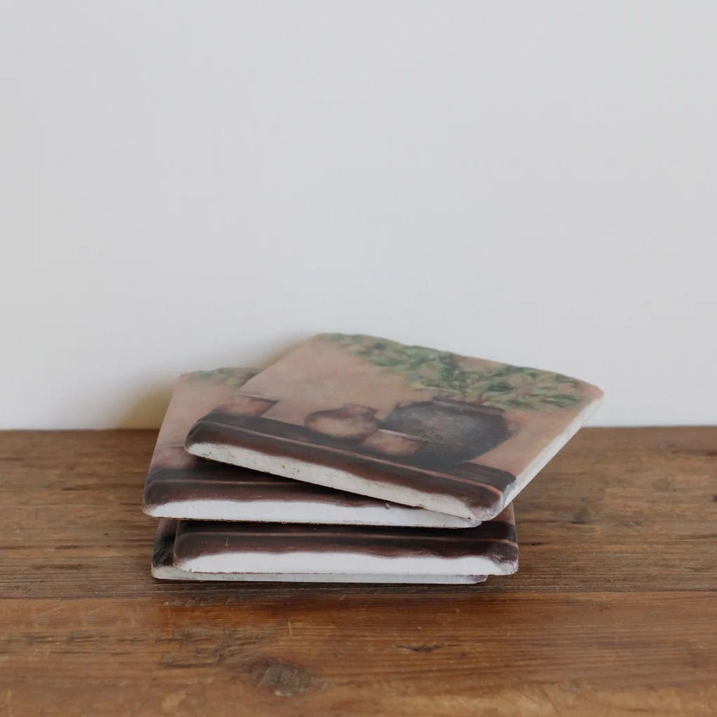 Tuscan Coasters Set/4 - Pure Apotheca
