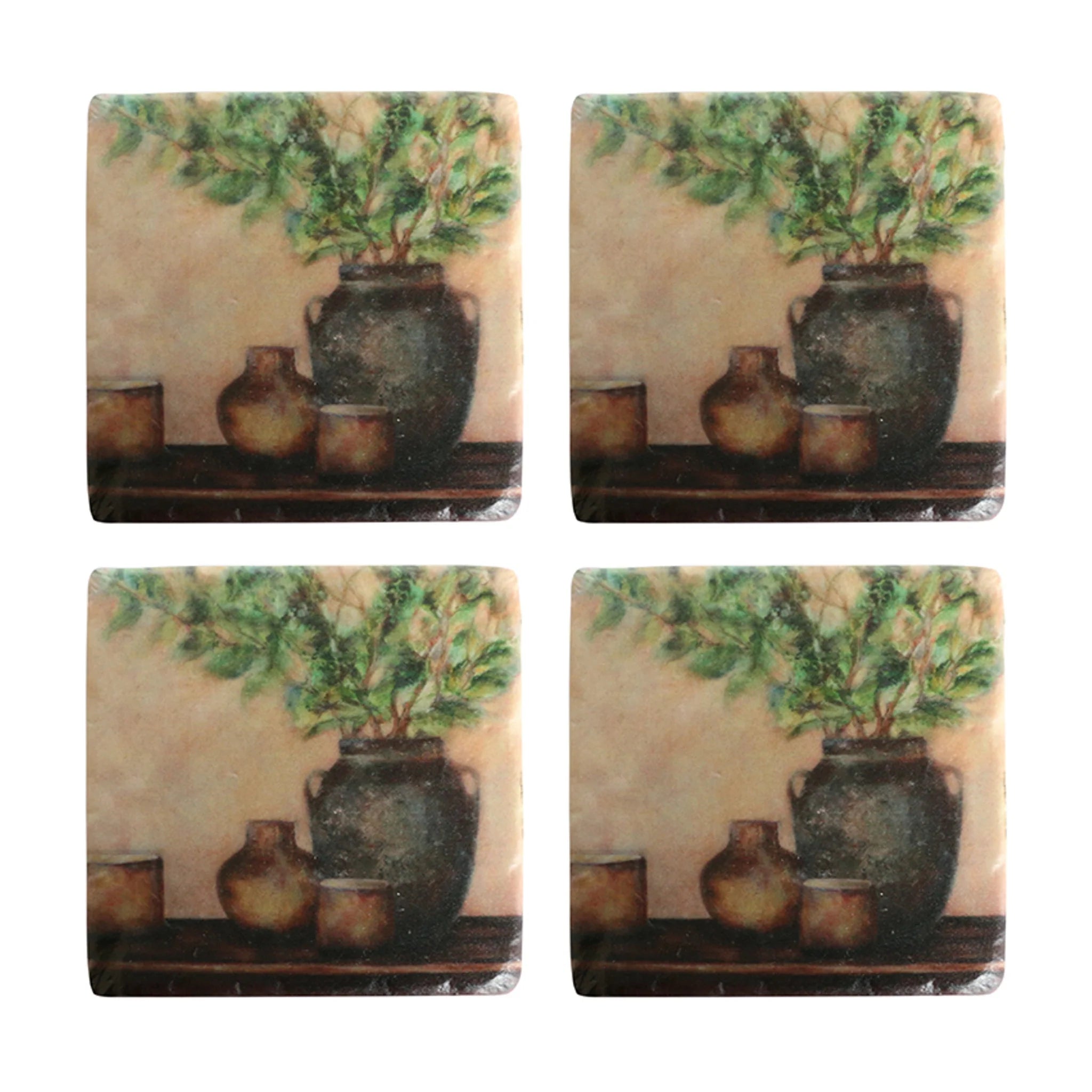 Tuscan Coasters Set/4 - Pure Apotheca