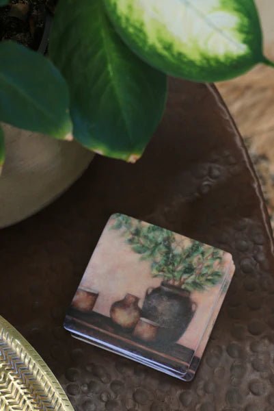 Tuscan Coasters Set/4 - Pure Apotheca
