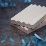 Wooden Zig Zag Soap Dish - Pure Apotheca